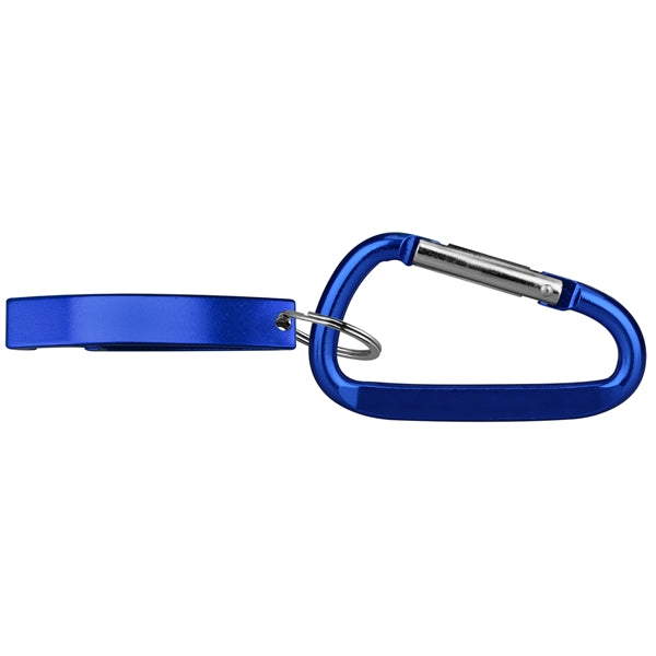 Jumbo Size Bottle Opener Keychain & Carabiner