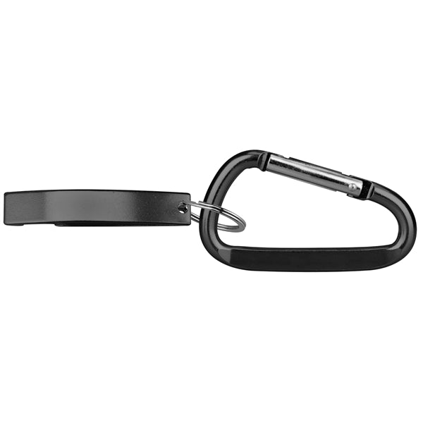 Jumbo Size Bottle Opener Keychain & Carabiner