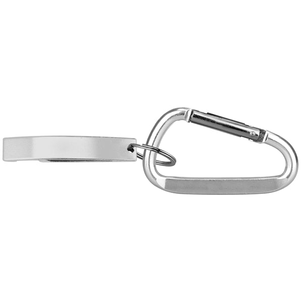 Jumbo Size Bottle Opener Keychain & Carabiner