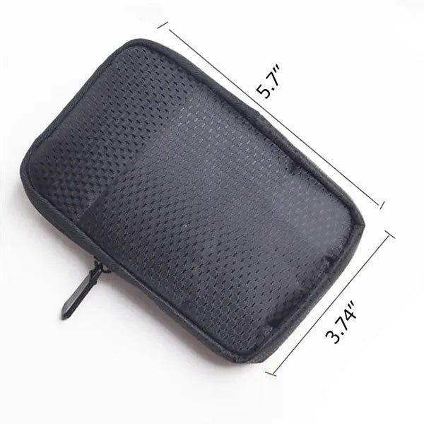 2 1/2" Portable Hard Drive Case Organizer Bag
