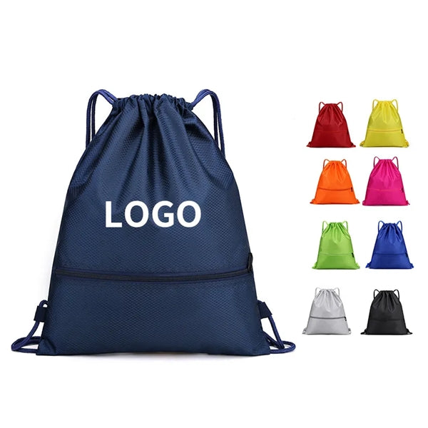Drawstring Backpack Sports Gym Bag