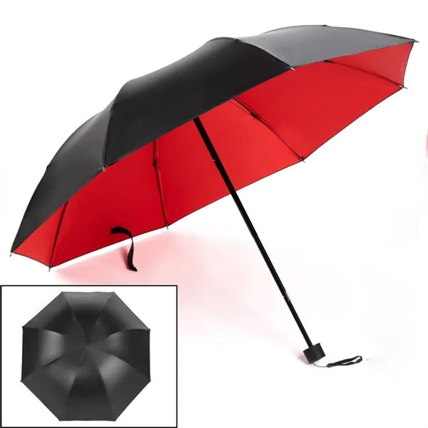 Portable Triple Folding Umbrella