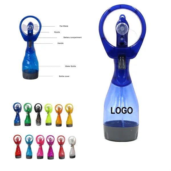 Mini Handheld Cooling Water Spray Mist Fan