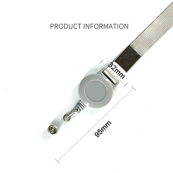 Breakaway Retractable Lanyard for ID Badges Keys