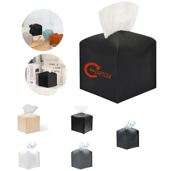 Eather Square Tissue Box Cover