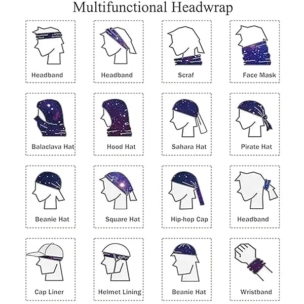Multi Functional Seamless Buff/Rally Wear