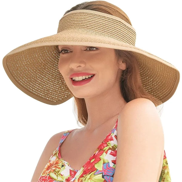 Straw Sun Visor Hats For Women