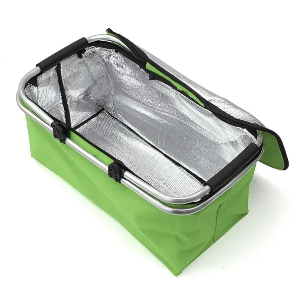 30L Insulated Picnic Basket Foldable