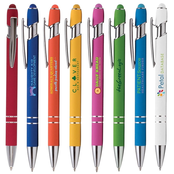 Ellipse Softy Brights w/Stylus - ColorJet - Full-Color Metal
