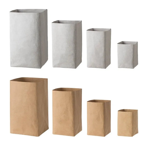 Multi-purpose Washable Kraft Paper Bag