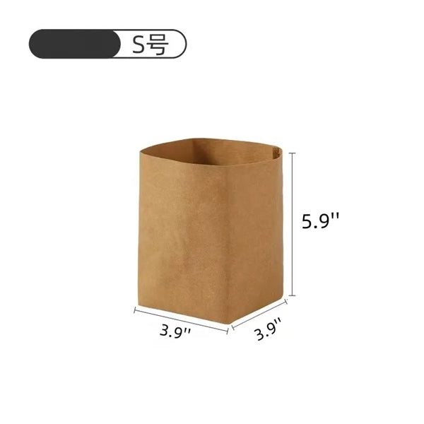 Multi-purpose Washable Kraft Paper Bag