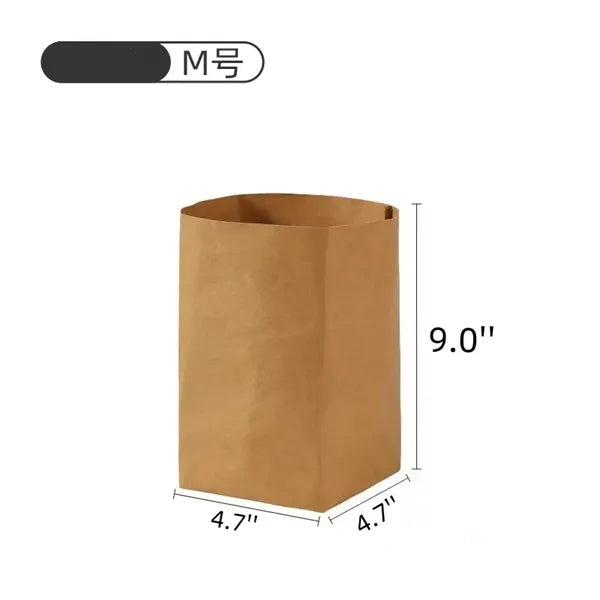Multi-purpose Washable Kraft Paper Bag
