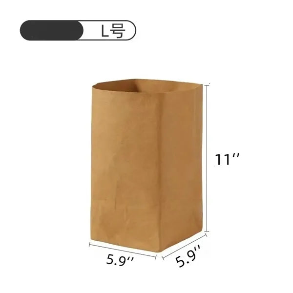 Multi-purpose Washable Kraft Paper Bag