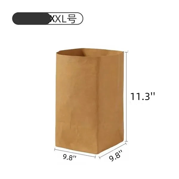 Multi-purpose Washable Kraft Paper Bag
