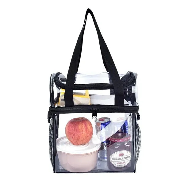 Transparent PVC Lunch Tote Bag