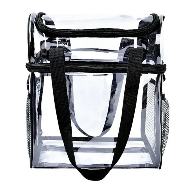 Transparent PVC Lunch Tote Bag