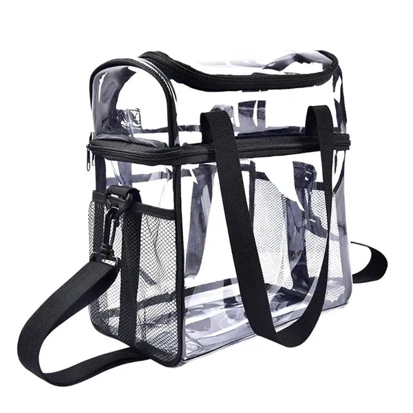 Transparent PVC Lunch Tote Bag