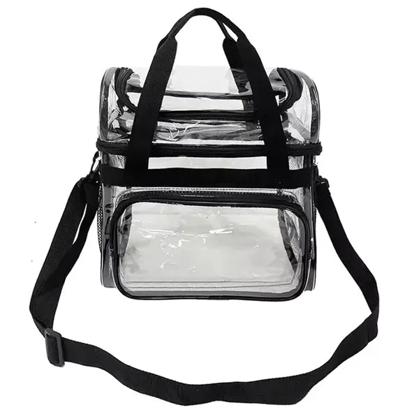 Transparent PVC Lunch Tote Bag