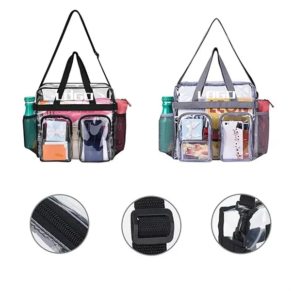 PVC Transparent Stadium Tote Bag