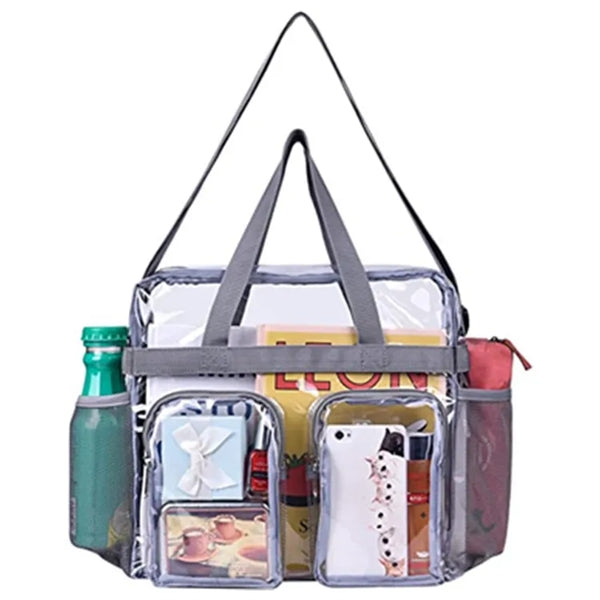 PVC Transparent Stadium Tote Bag