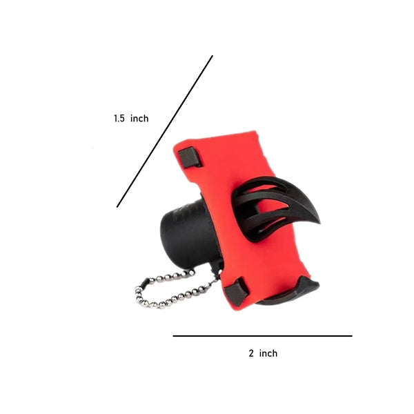 Beer Can Shotgun Opener Keychain