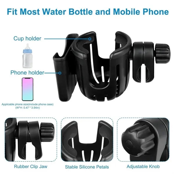 2-in-1 Stroller Cup Holder