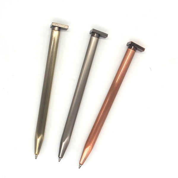 Nail shaped ballpoint pen