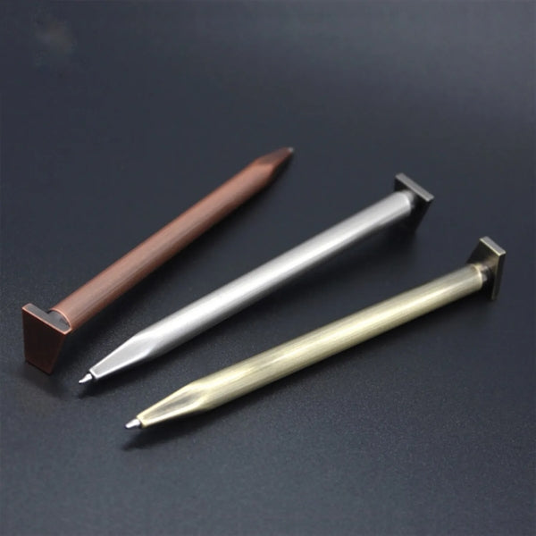 Nail shaped ballpoint pen