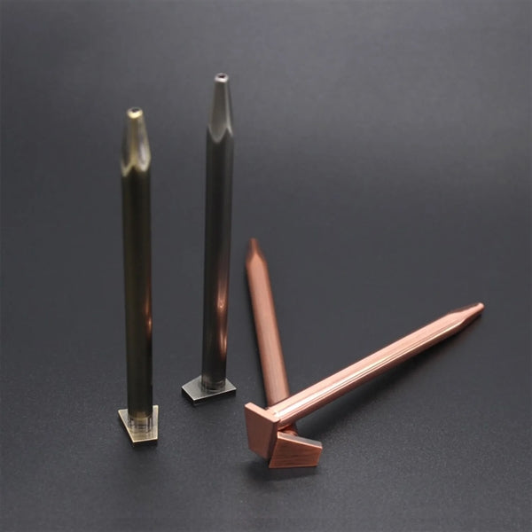 Nail shaped ballpoint pen