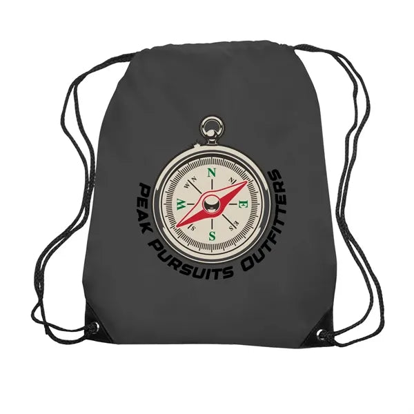 Venture Drawstring Backpack (Full Color Imprint)