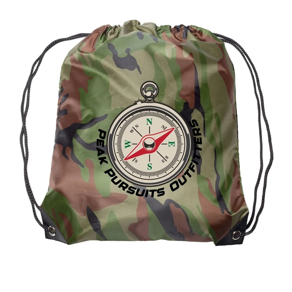 Venture Drawstring Backpack (Full Color Imprint)