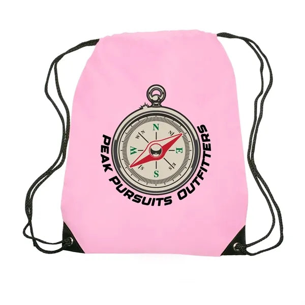 Venture Drawstring Backpack (Full Color Imprint)