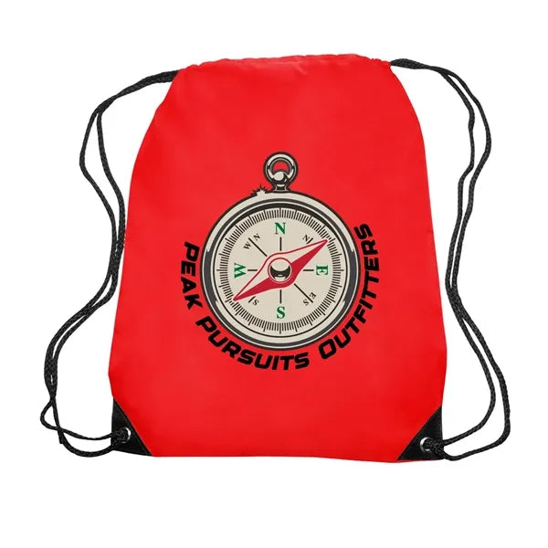 Venture Drawstring Backpack (Full Color Imprint)