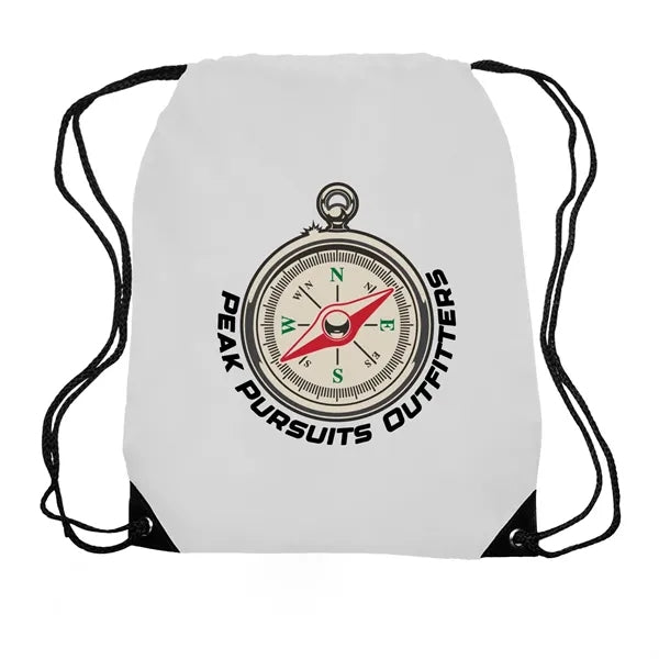 Venture Drawstring Backpack (Full Color Imprint)