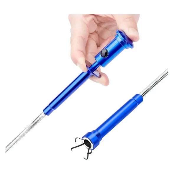 Claw Magnetic Pickup Tool with LED Light