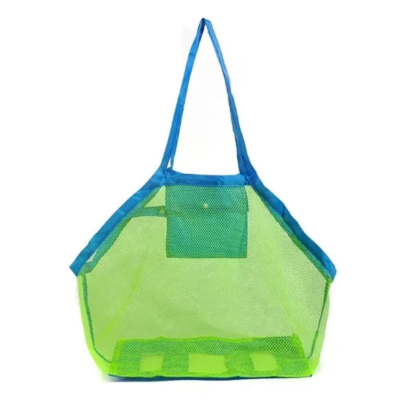 Folded Beach Mesh Gear Bag