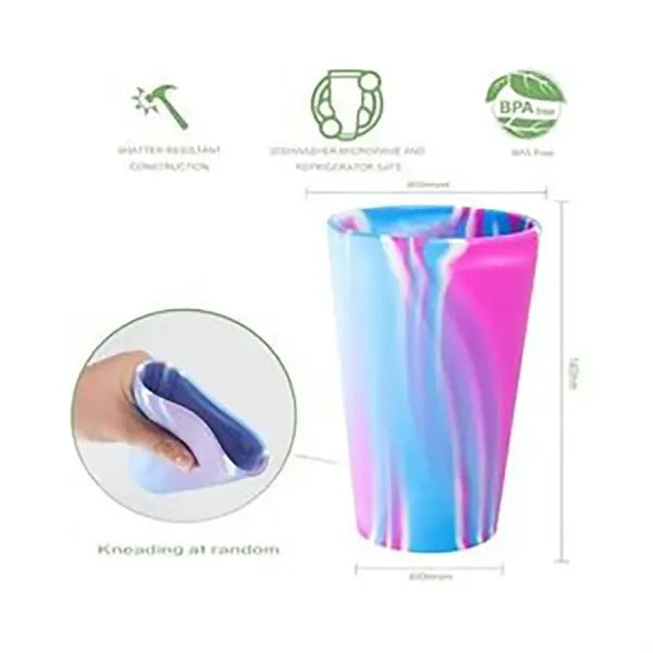 12 Oz Silicone Cups For Parties