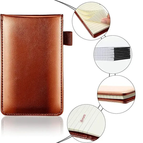 Portable A7 Pu Cover Notebook