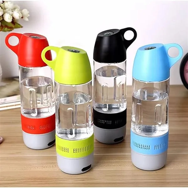 Sport Water Bottle With Bluetooth Wireless Speaker