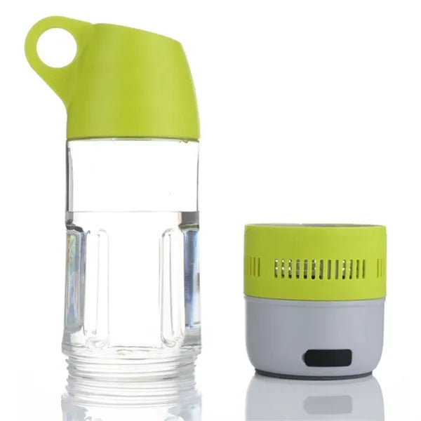 Sport Water Bottle With Bluetooth Wireless Speaker