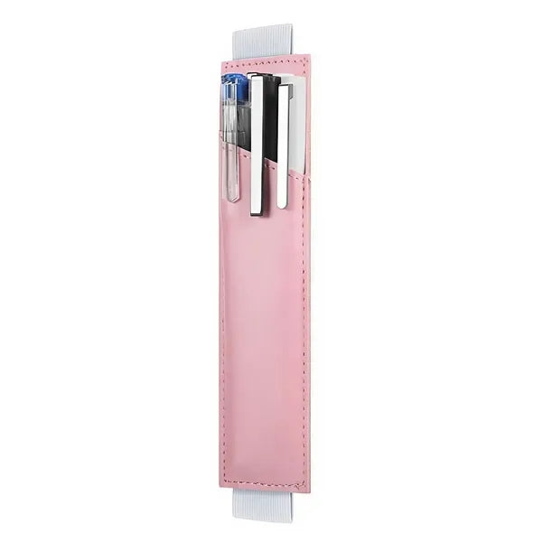 Adjustable Elastic Band Marbled Pen Holder Sleeve