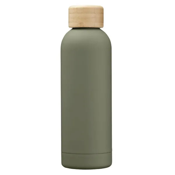 Eco-Friendly Bamboo Cap Bottle 17 oz.