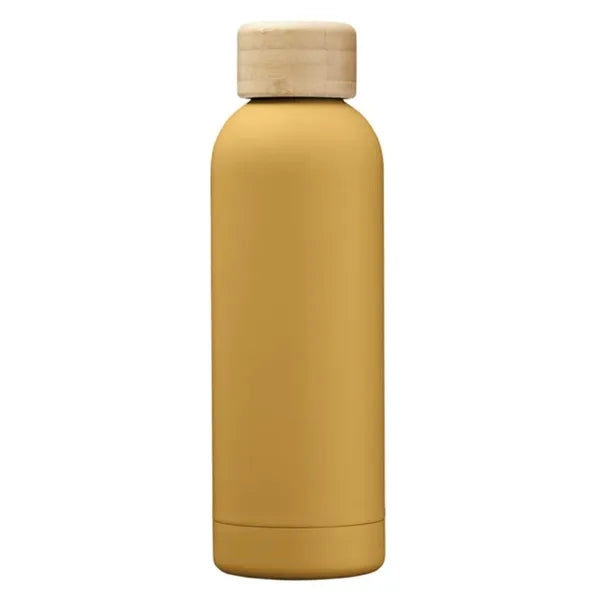 Eco-Friendly Bamboo Cap Bottle 17 oz.