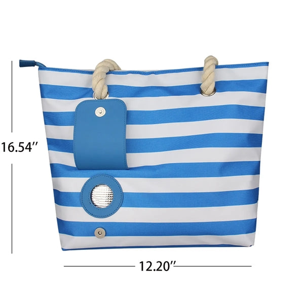 Hidden Dispenser Insulated Cooler Wine Portable Tote Bag