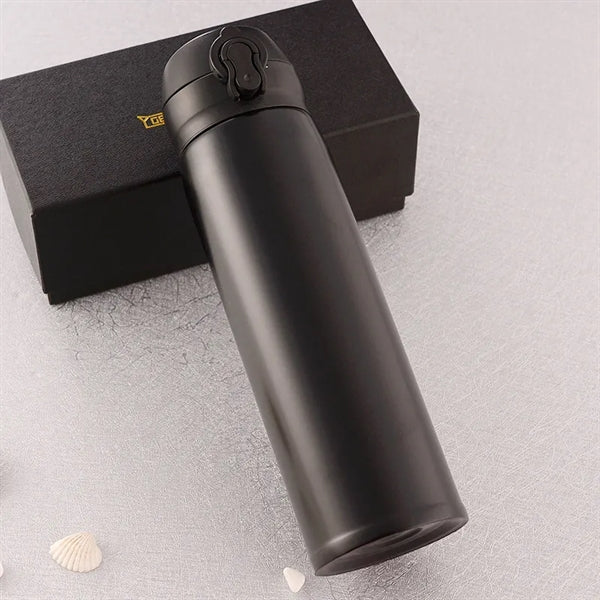 17 OZ Stainless Steel Thermos Bottle with Bouncing Cover