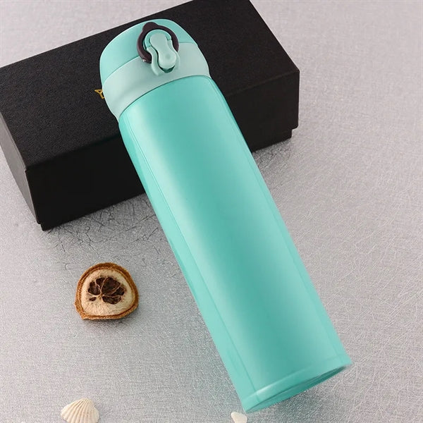 17 OZ Stainless Steel Thermos Bottle with Bouncing Cover