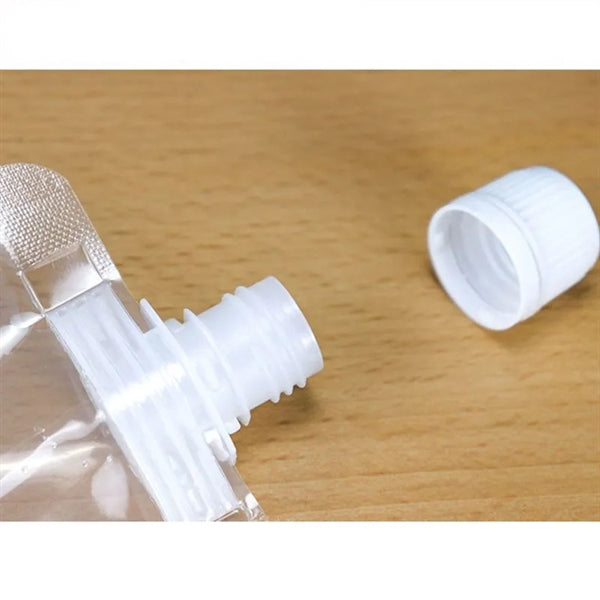 8oz Clear Plastic Stand Up Liquid Juice Drinking Spout Bag