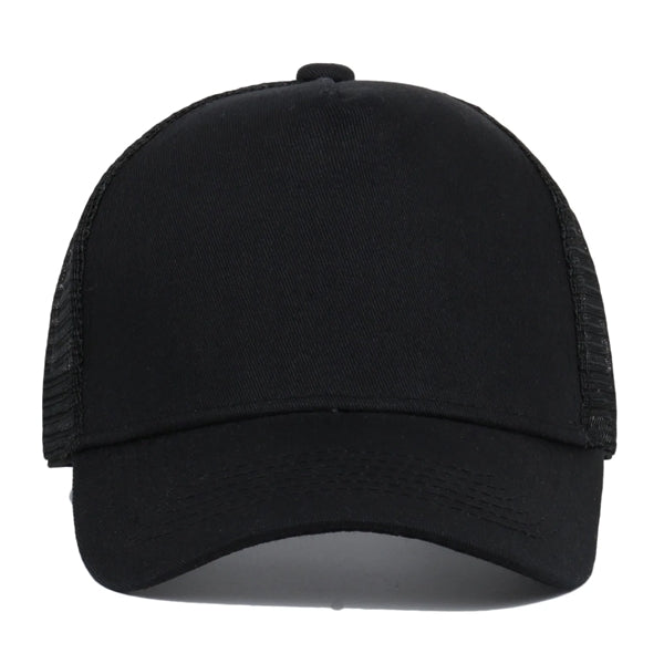 5 Panel Structured Mesh Back Trucker Cap w/Embroidery