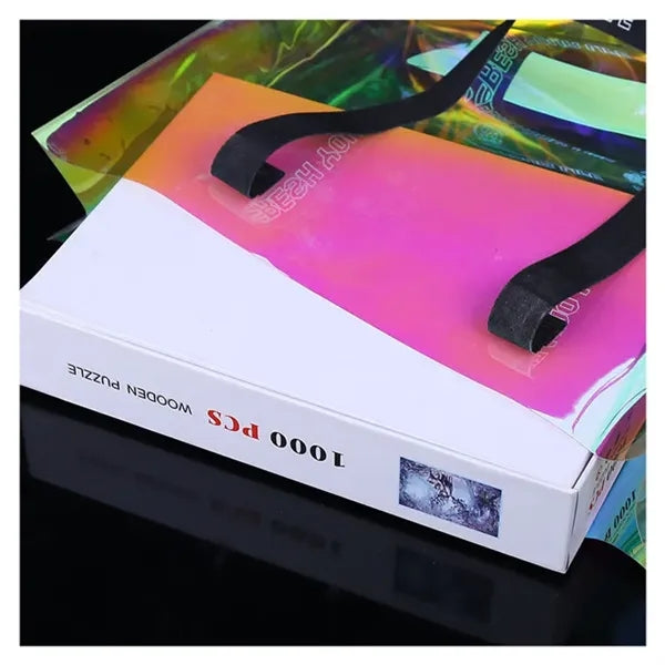 Iridescent PVC Tote Bag