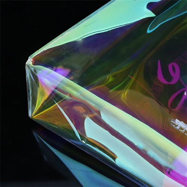Iridescent PVC Tote Bag